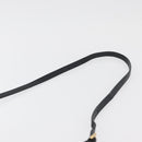 Miu Miu Shoulder Bag Straw Black Gold Auth bs34953V-8