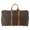 LOUIS VUITTON Monogram Keepall 50 Boston Bag M41426 LV Auth bs34957-2