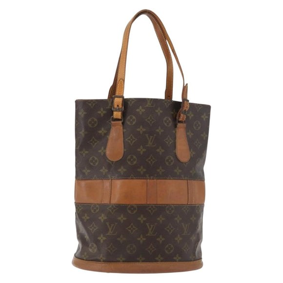 LOUIS VUITTON Monogram Bucket GM Shoulder Bag USA limited T42236 LV Auth bs34959