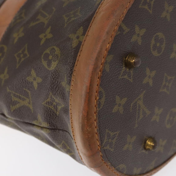 LOUIS VUITTON Monogram Bucket GM Shoulder Bag USA limited T42236 LV Auth bs34959