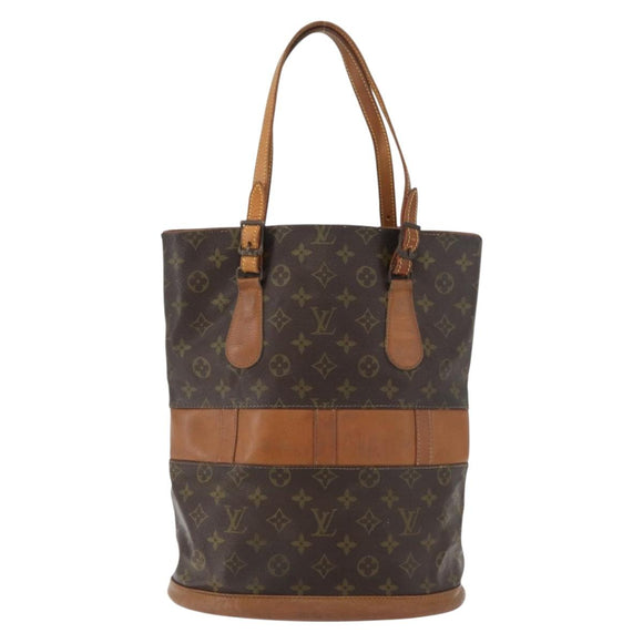 LOUIS VUITTON Monogram Bucket GM Shoulder Bag USA limited T42236 LV Auth bs34959