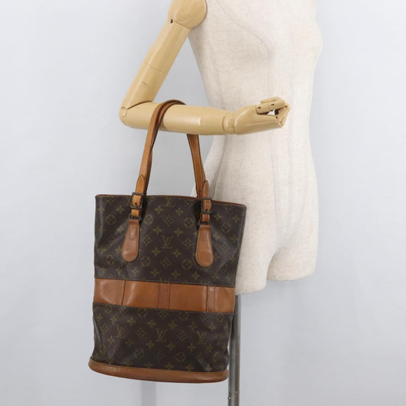 LOUIS VUITTON Monogram Bucket GM Shoulder Bag USA limited T42236 LV Auth bs34959
