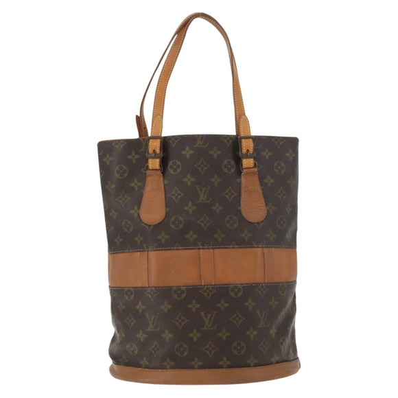 LOUIS VUITTON Monogram Bucket GM Shoulder Bag USA limited T42236 LV Auth bs34959