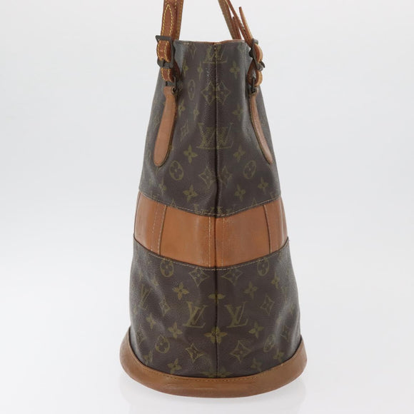 LOUIS VUITTON Monogram Bucket GM Shoulder Bag USA limited T42236 LV Auth bs34959