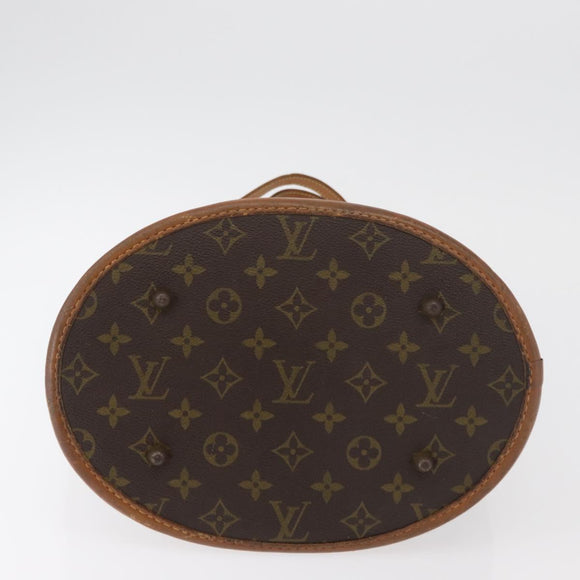LOUIS VUITTON Monogram Bucket GM Shoulder Bag USA limited T42236 LV Auth bs34959