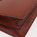 LOUIS VUITTON Epi Capuchin Shoulder Bag Brown M52343 LV Auth bs34963-9