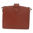 LOUIS VUITTON Epi Capuchin Shoulder Bag Brown M52343 LV Auth bs34963-2