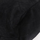 PRADA Chain Shoulder Bag Suede Black Gold Auth bs34965-9