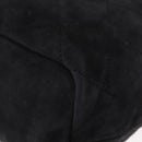 PRADA Chain Shoulder Bag Suede Black Gold Auth bs34965-16