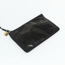 CHANEL Tas Ketting Schoudertas Lakleer Zwart Goud CC Auth bs34966-21