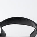 GUCCI Horsebit Vanity Bag Hand Bag Suede Black Silver 032 1705 0141 Auth bs34967-8