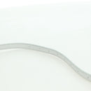 BALENCIAGA Hour Glass Hand Bag Leather 2way White Silver 592833 Auth bs34969M-11