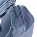 HERMES Sac Colorado MM Shoulder Bag Leather Navy Silver Auth bs34970V-22