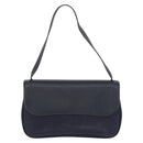 HERMES Sac Colorado MM Shoulder Bag Leather Navy Silver Auth bs34970V-2