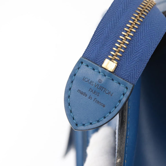 LOUIS VUITTON Epi Riviera Hand Bag Blue M48185 LV Auth bs34971