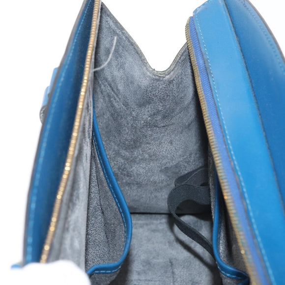 LOUIS VUITTON Epi Riviera Hand Bag Blue M48185 LV Auth bs34971