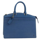 LOUIS VUITTON Epi Riviera Hand Bag Blue M48185 LV Auth bs34971-1