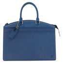 LOUIS VUITTON Epi Riviera Hand Bag Blue M48185 LV Auth bs34971-13