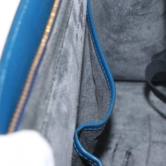 LOUIS VUITTON Epi Riviera Hand Bag Blue M48185 LV Auth bs34971