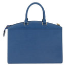 LOUIS VUITTON Epi Riviera Hand Bag Blue M48185 LV Auth bs34971-2