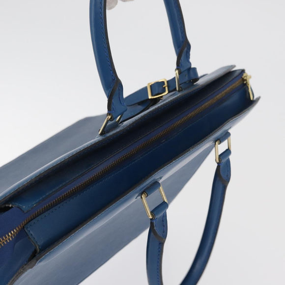 LOUIS VUITTON Epi Riviera Hand Bag Blue M48185 LV Auth bs34971