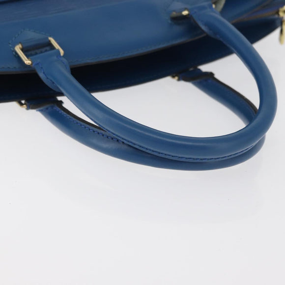 LOUIS VUITTON Epi Riviera Hand Bag Blue M48185 LV Auth bs34971