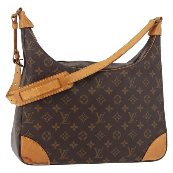 LOUIS VUITTON Monogram Boulogne 35 Shoulder Bag M51260 LV Auth bs34977