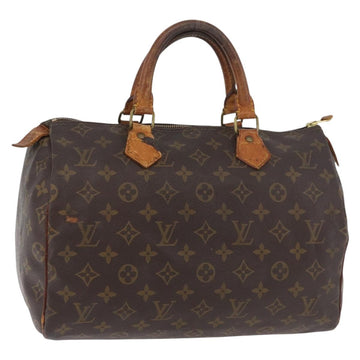 LOUIS VUITTON Monogram Speedy 30 Hand Bag M41526 LV Auth bs34980