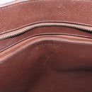 CHANEL Reissue Tote Bag Caviar Skin Brown Gold CC Auth bs34981A-15