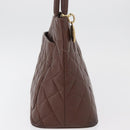 CHANEL Reissue Tote Bag Caviar Skin Brown Gold CC Auth bs34981A-5