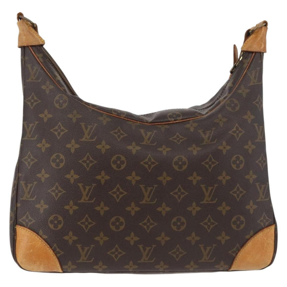 LOUIS VUITTON Monogram Boulogne 35 Shoulder Bag M51260 LV Auth bs34982