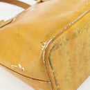 LOUIS VUITTON Monogram Vernis Houston Hand Bag Gris M91053 LV Auth bs34983-16