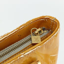 LOUIS VUITTON Monogram Vernis Houston Hand Bag Gris M91053 LV Auth bs34983-17