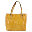 LOUIS VUITTON Monogram Vernis Houston Hand Bag Gris M91053 LV Auth bs34983-2