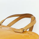 LOUIS VUITTON Monogram Vernis Houston Hand Bag Gris M91053 LV Auth bs34983-8