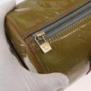 LOUIS VUITTON Monogram Vernis Bedford Hand Bag Baby Blue M91007 LV Auth bs34984-18