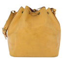 LOUIS VUITTON Epi Petit Noe Shoulder Bag Yellow M44109 LV Auth bs34985-3