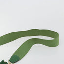 HERMES Evelyn GM Shoulder Bag Leather Green Gold Auth bs34987A-8