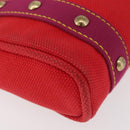 LOUIS VUITTON Antigua Cabas PM Tote Bag Canvas Rouge M40037 LV Auth bs34988-15