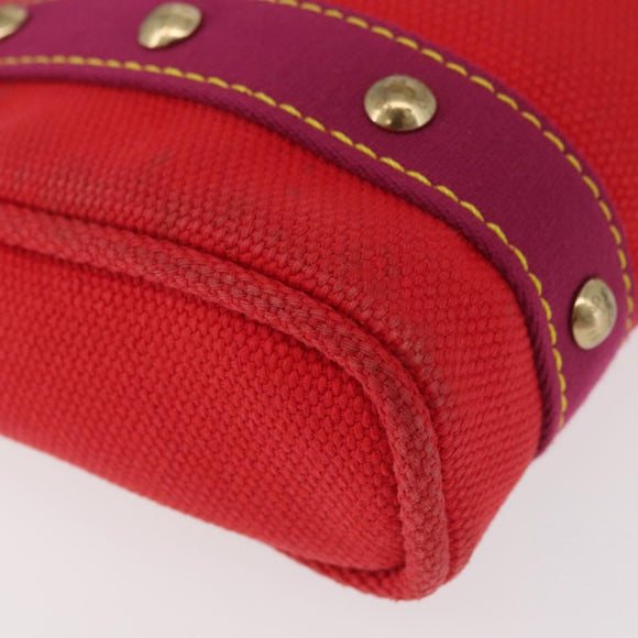 LOUIS VUITTON Antigua Cabas PM Tote Bag Canvas Rouge M40037 LV Auth bs34988