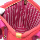 LOUIS VUITTON Antigua Cabas PM Tote Bag Canvas Rouge M40037 LV Auth bs34988-18