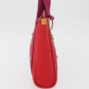 LOUIS VUITTON Antigua Cabas PM Tote Bag Canvas Rouge M40037 LV Auth bs34988-4