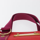 LOUIS VUITTON Antigua Cabas PM Tote Bag Canvas Rouge M40037 LV Auth bs34988-8
