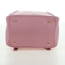 CELINE Backpack Leather Pink Gold Auth bs34989V-5