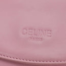 CELINE Backpack Leather Pink Gold Auth bs34989V-20
