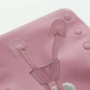 CELINE Backpack Leather Pink Gold Auth bs34989V-21
