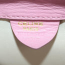 CELINE Backpack Leather Pink Gold Auth bs34989V-12