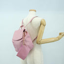 CELINE Backpack Leather Pink Gold Auth bs34989V-28