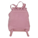 CELINE Backpack Leather Pink Gold Auth bs34989V-2