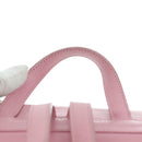 CELINE Backpack Leather Pink Gold Auth bs34989V-14